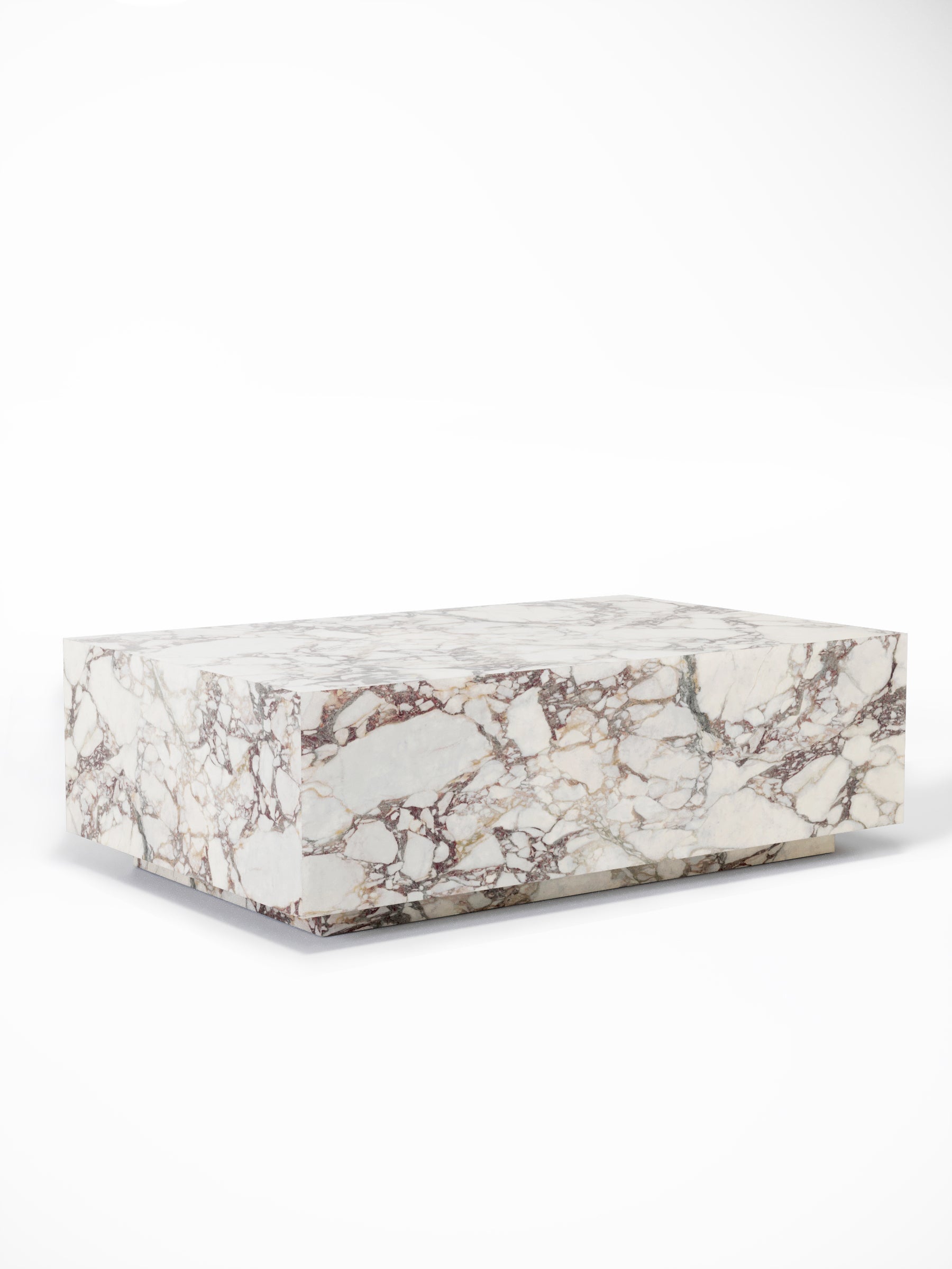 Cubo Couchtisch L Calacatta Viola