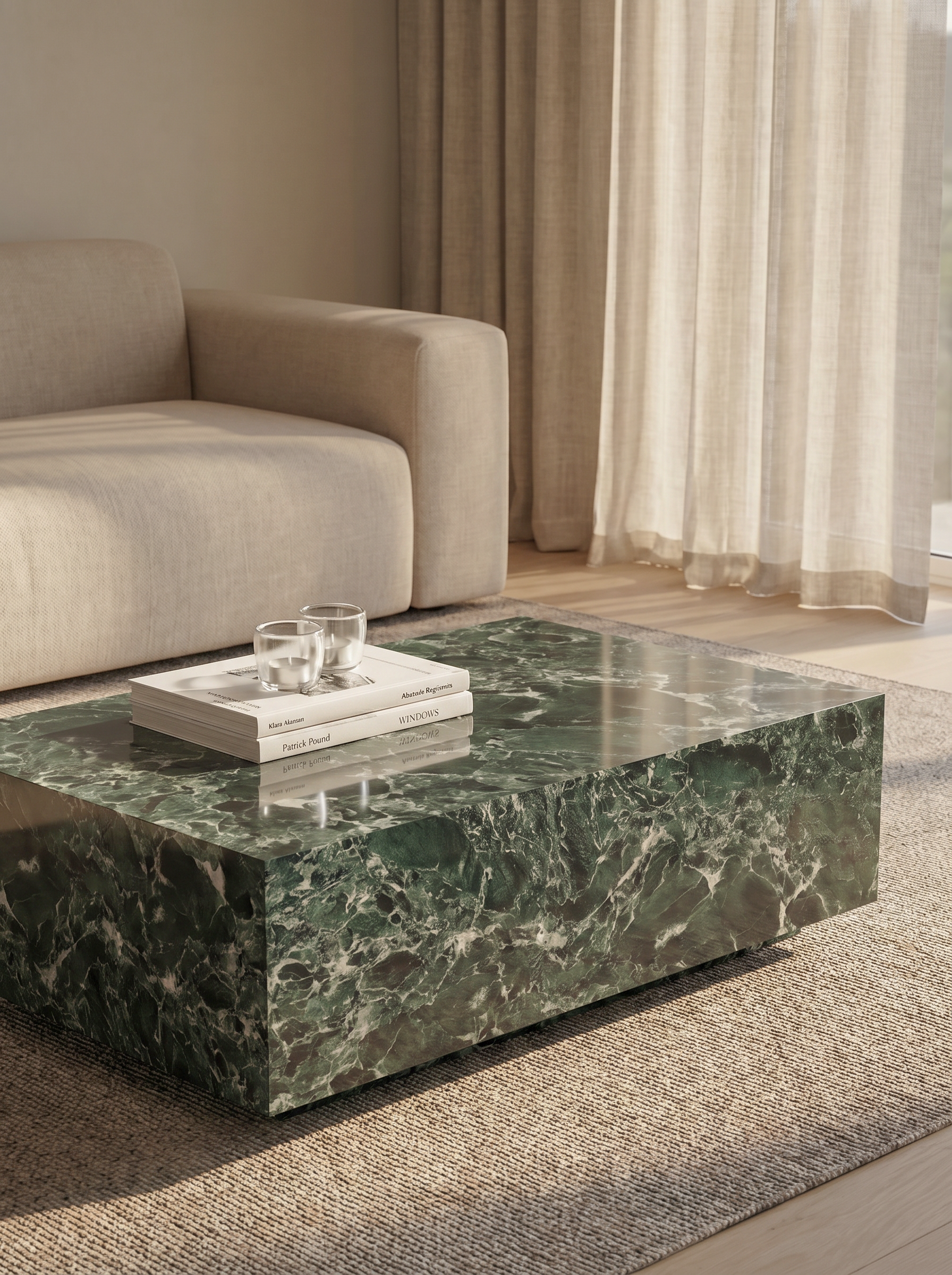 Cubo Couchtisch L Verde St. Denis